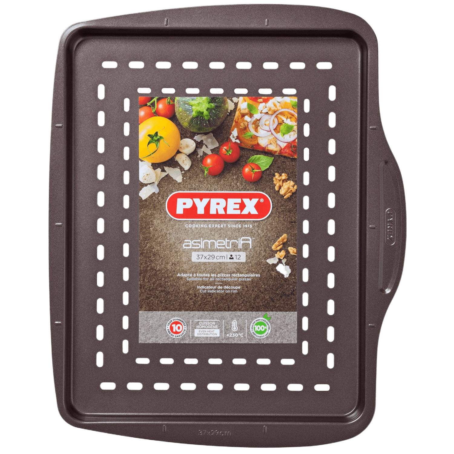 Pizzaform 37x29cm non-stick Asimetria - masterkitchen.se