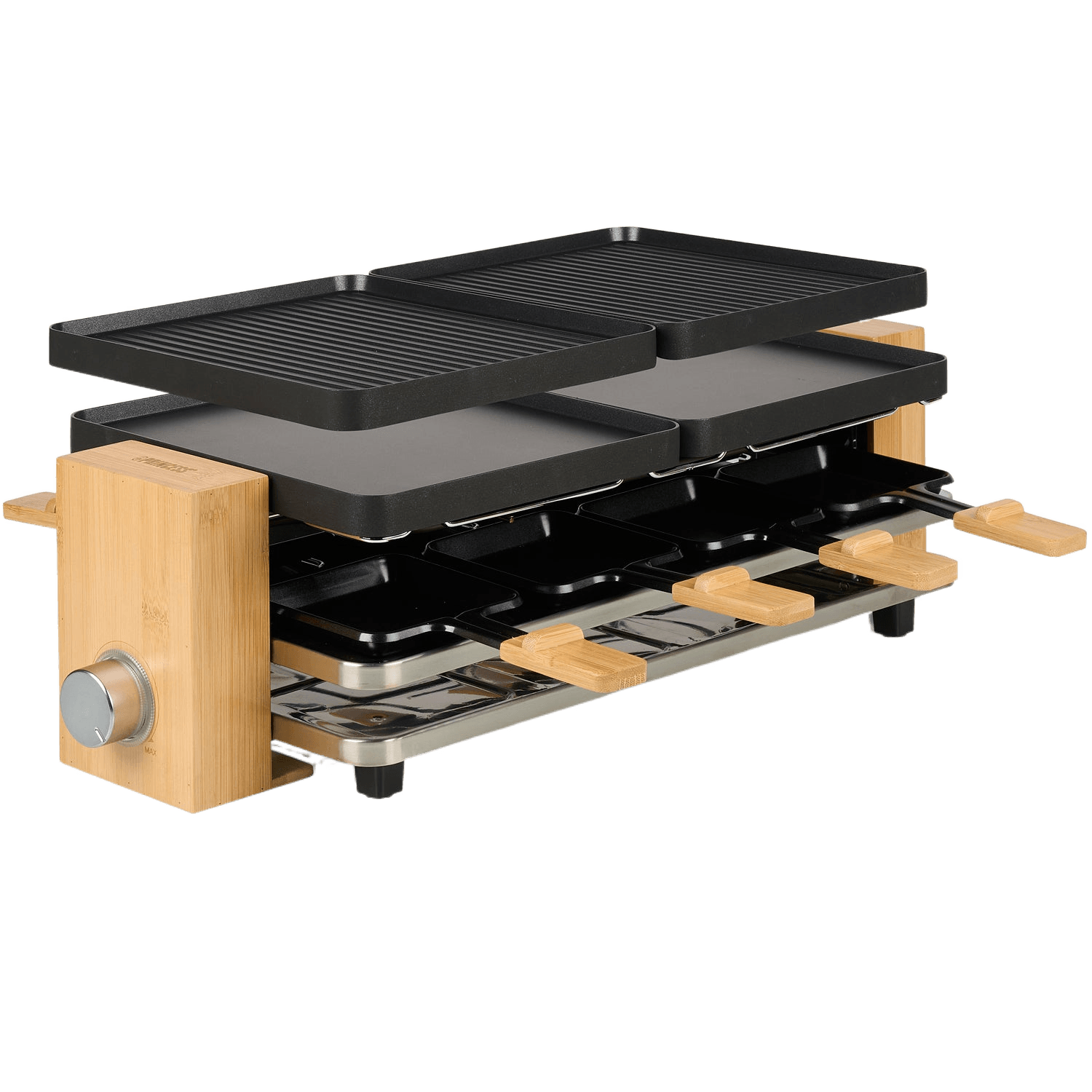 Raclette Pure 8 Bamboo 162918 - masterkitchen.se