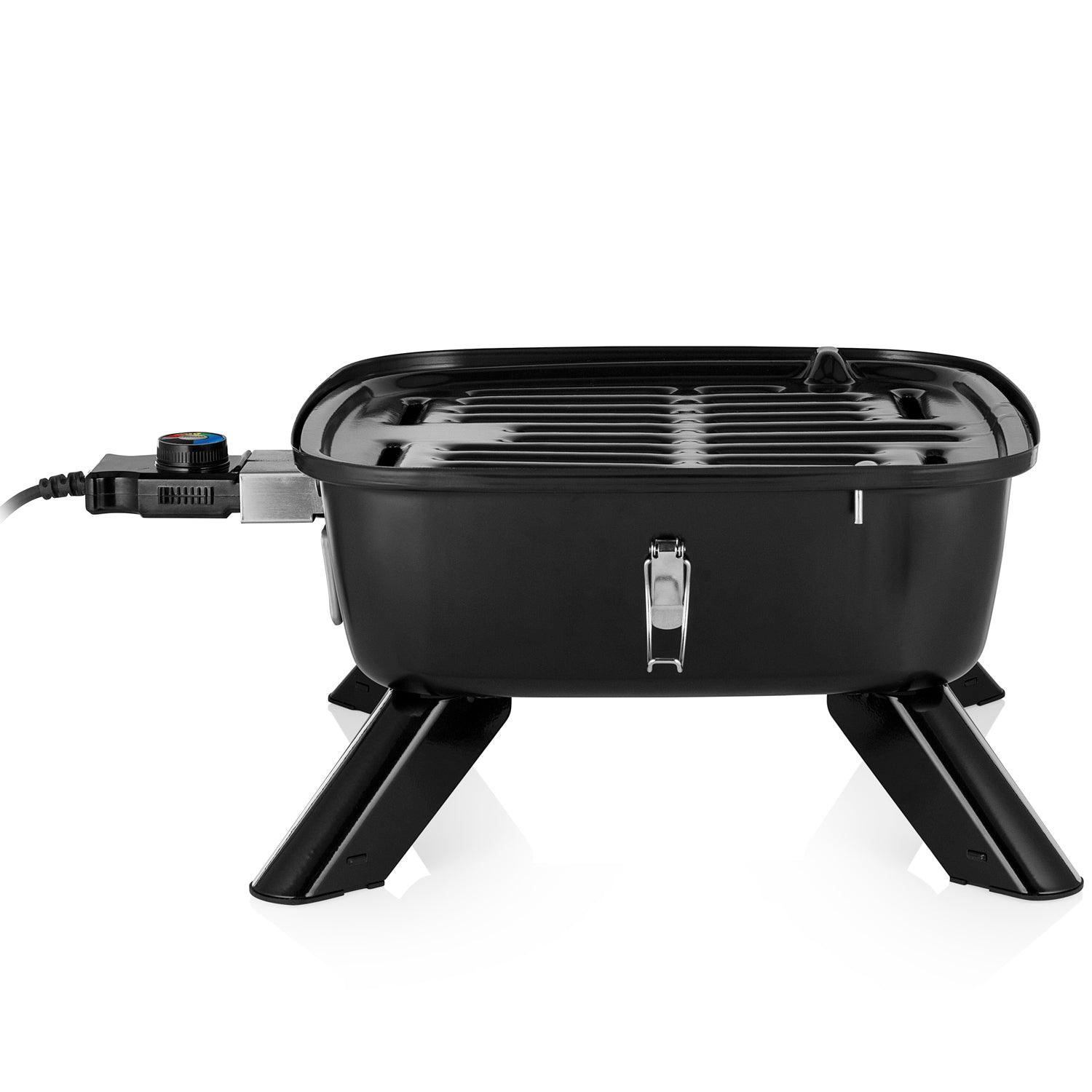 Bärbar hybridgrill 2-i-1 elektrisk eller kol - masterkitchen.se