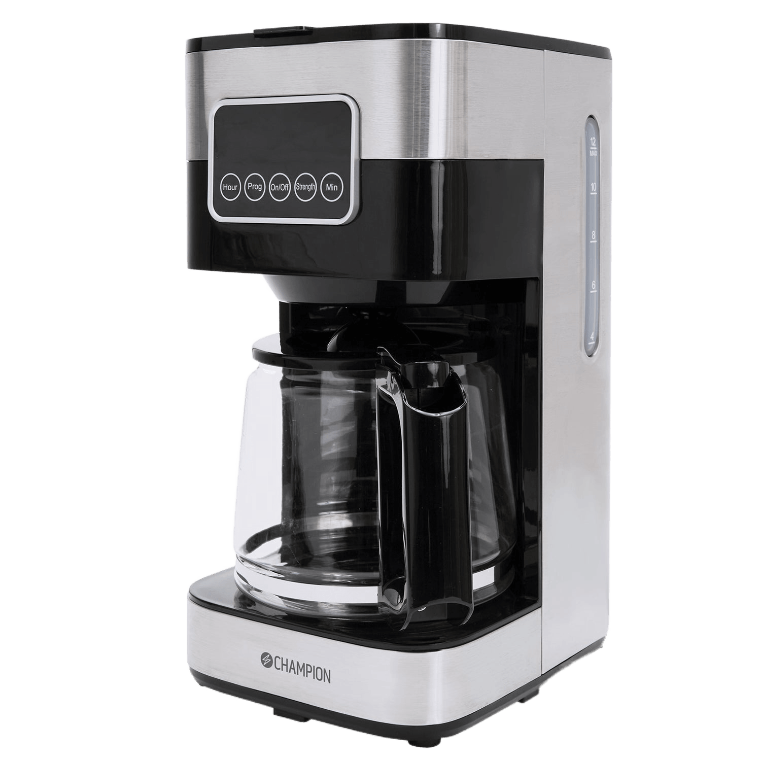 Kaffebryggare Digital 12-koppar/1,5L KB400 Rostfri - masterkitchen.se