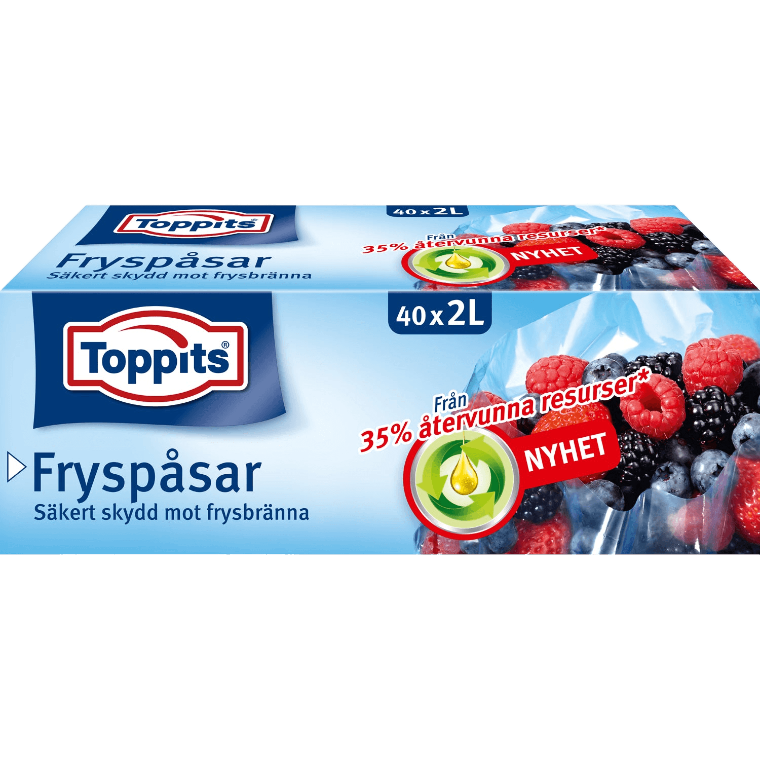 Fryspåsar 2L 40st (Obs 9st DFP) - masterkitchen.se