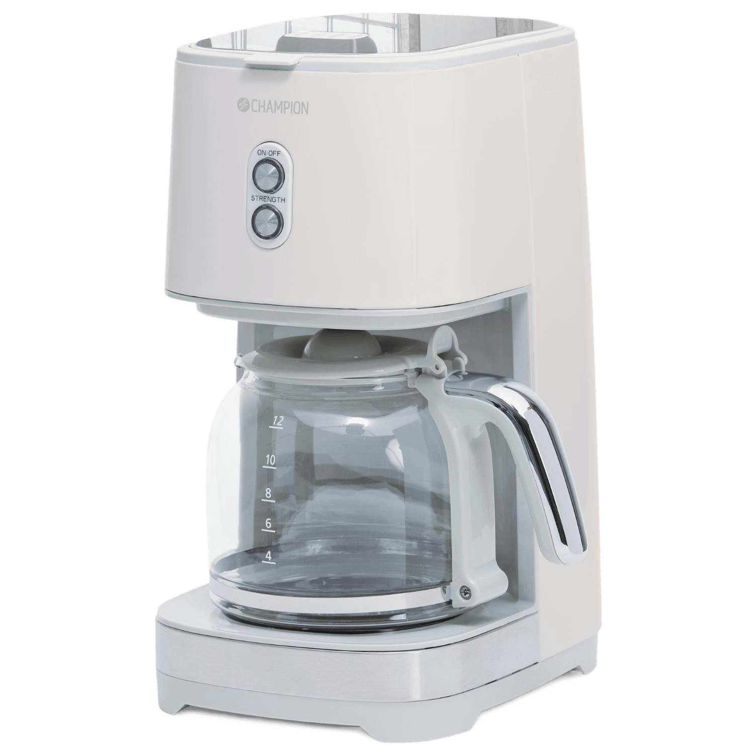 Kaffebryggare 12-koppar/1,5L KB610 Creme White Series - masterkitchen.se