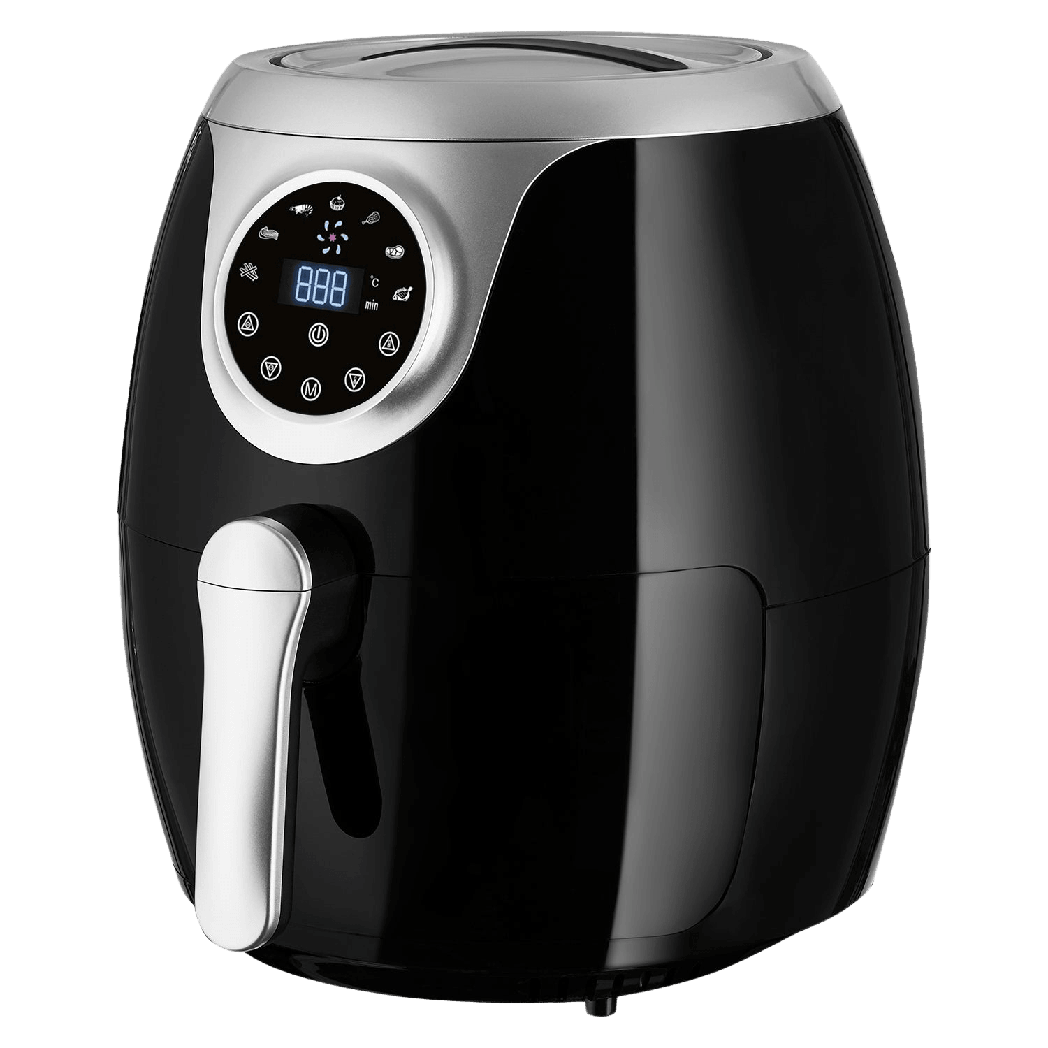 Air Fryer XXL 5,6L 1800W AF410 Svart/Silver - masterkitchen.se