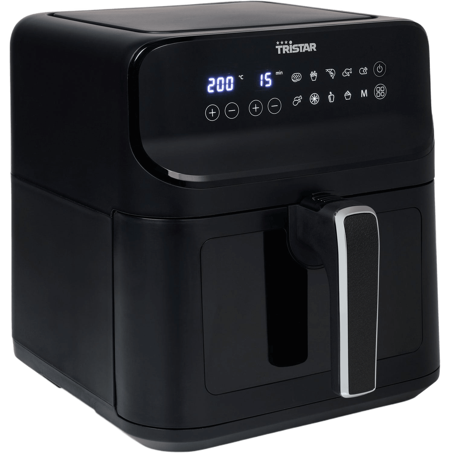 Varmluftsfritös med fönster 6,2L 1350W - FR-9037 - masterkitchen.se