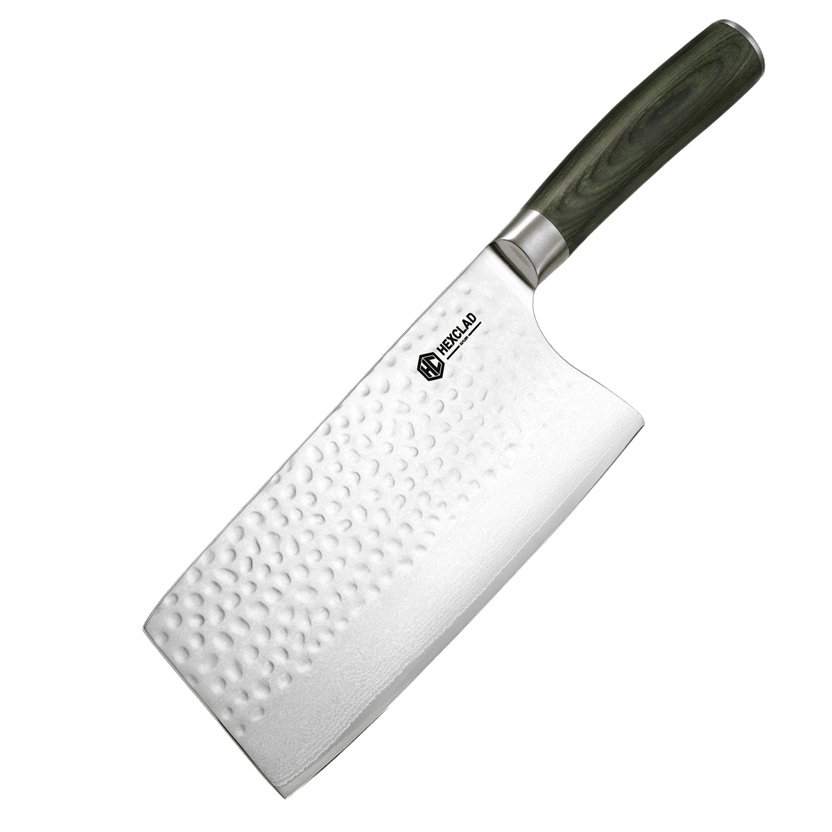 HEXCLAD kinesisk kockkniv damast, 18cm - masterkitchen.se