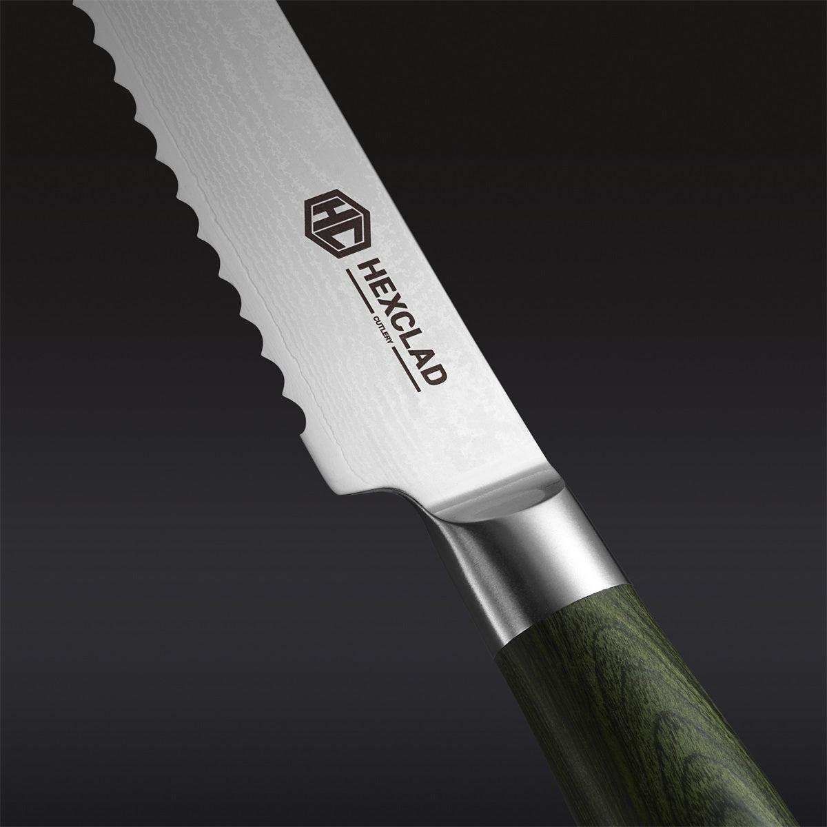 HEXCLAD Brödkniv damast, 20cm - masterkitchen.se