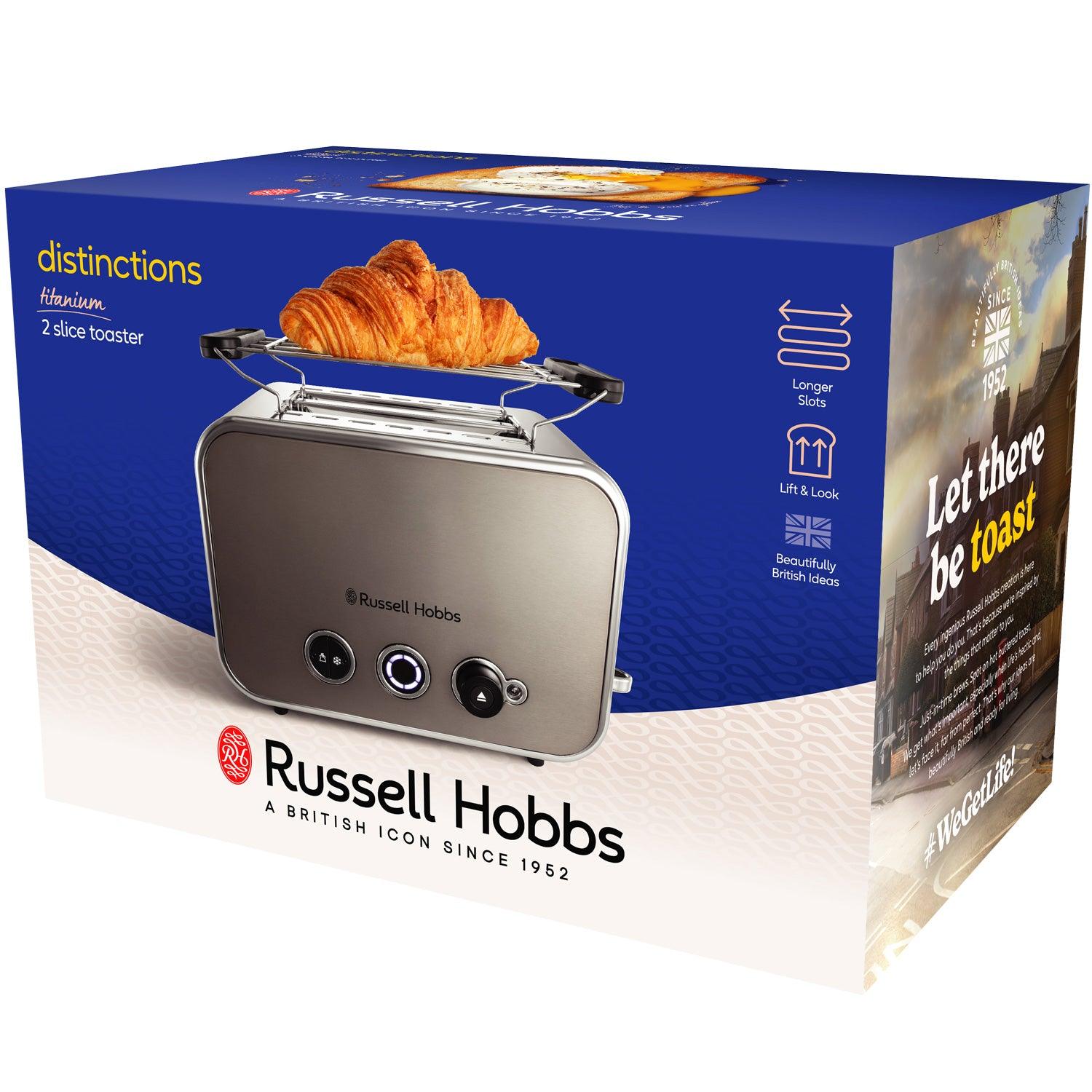 Brödrost Distinctions 2S Toaster Titanium 26432-56 - masterkitchen.se