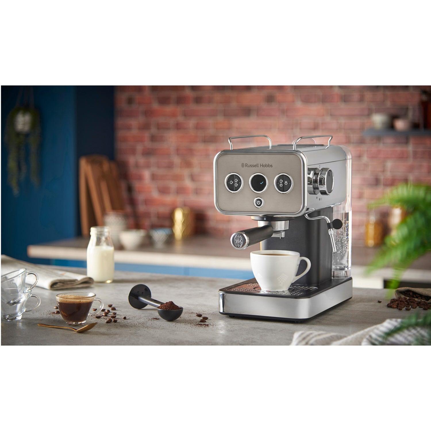 Espressomaskin  Distinctions Espresso Machine Titanium  26452-56 - masterkitchen.se