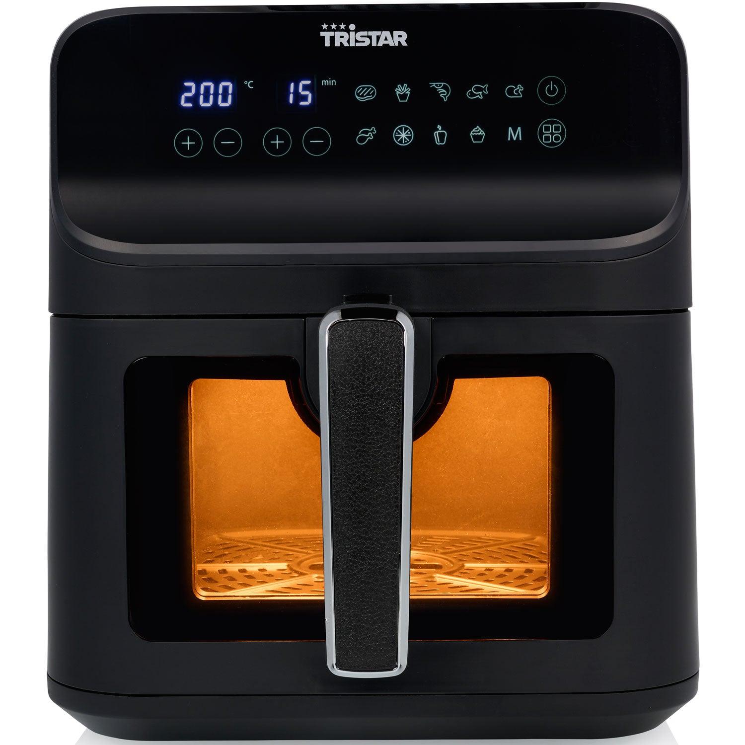 Varmluftsfritös med fönster 6,2L 1350W - FR-9037 - masterkitchen.se