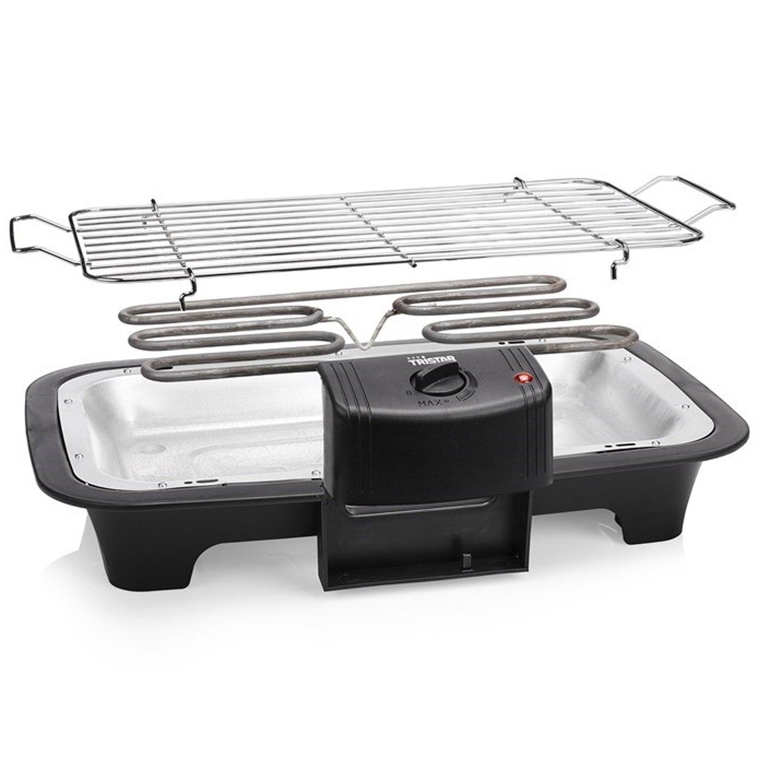 El-grill med stativ BQ-2883 inkl hylla 2000W - masterkitchen.se