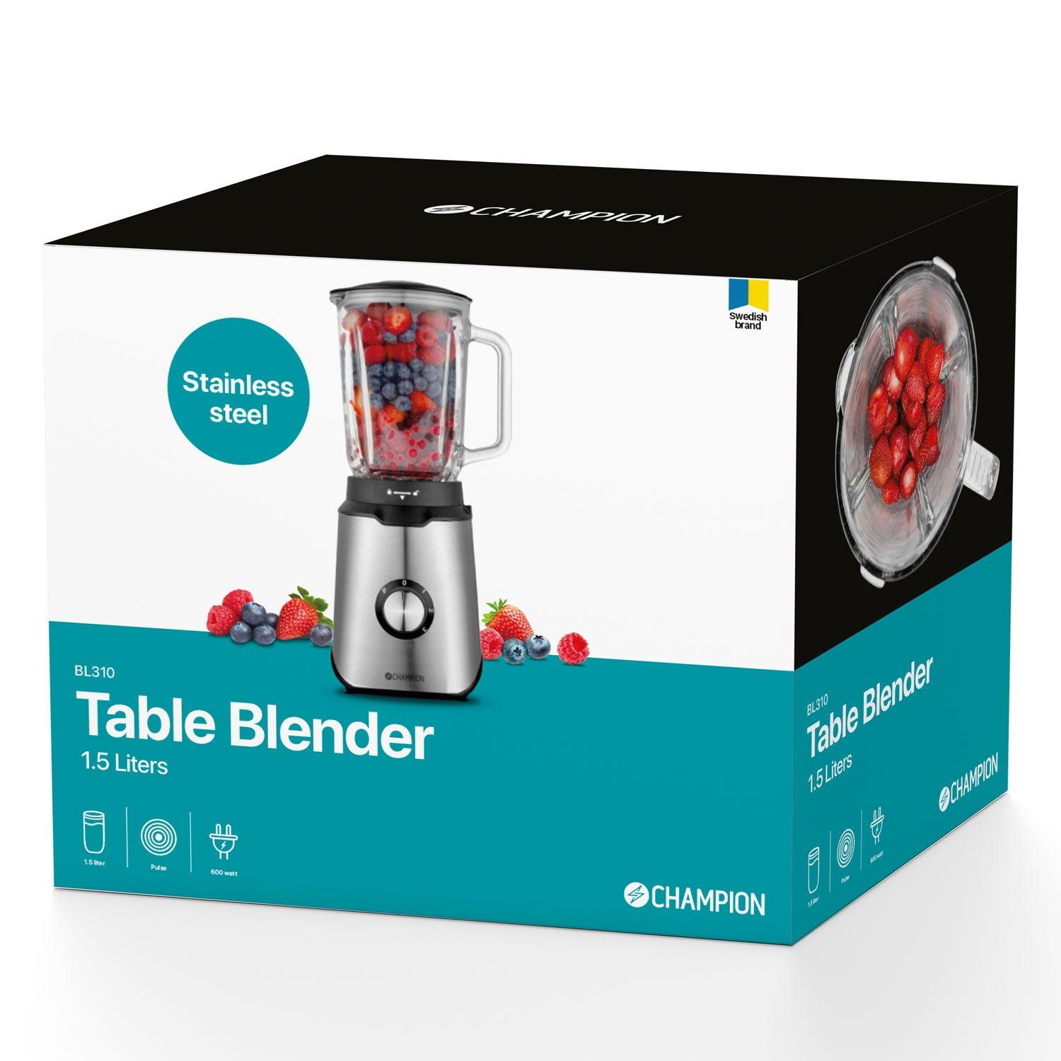 Blender 1,5L 600W Glaskanna BL310 Rostfri - masterkitchen.se