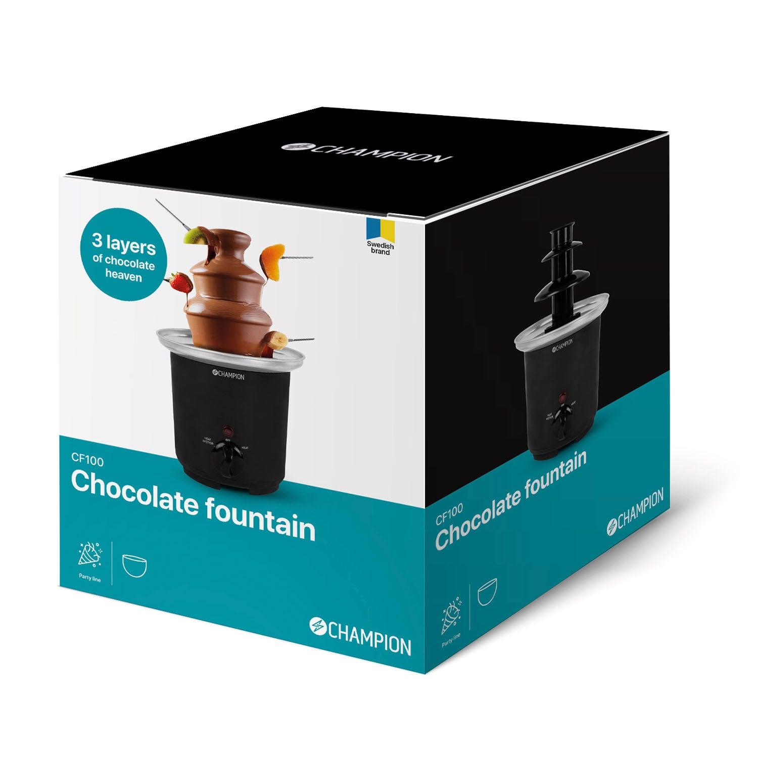 Chokladfontän 200g CF100 Svart - masterkitchen.se