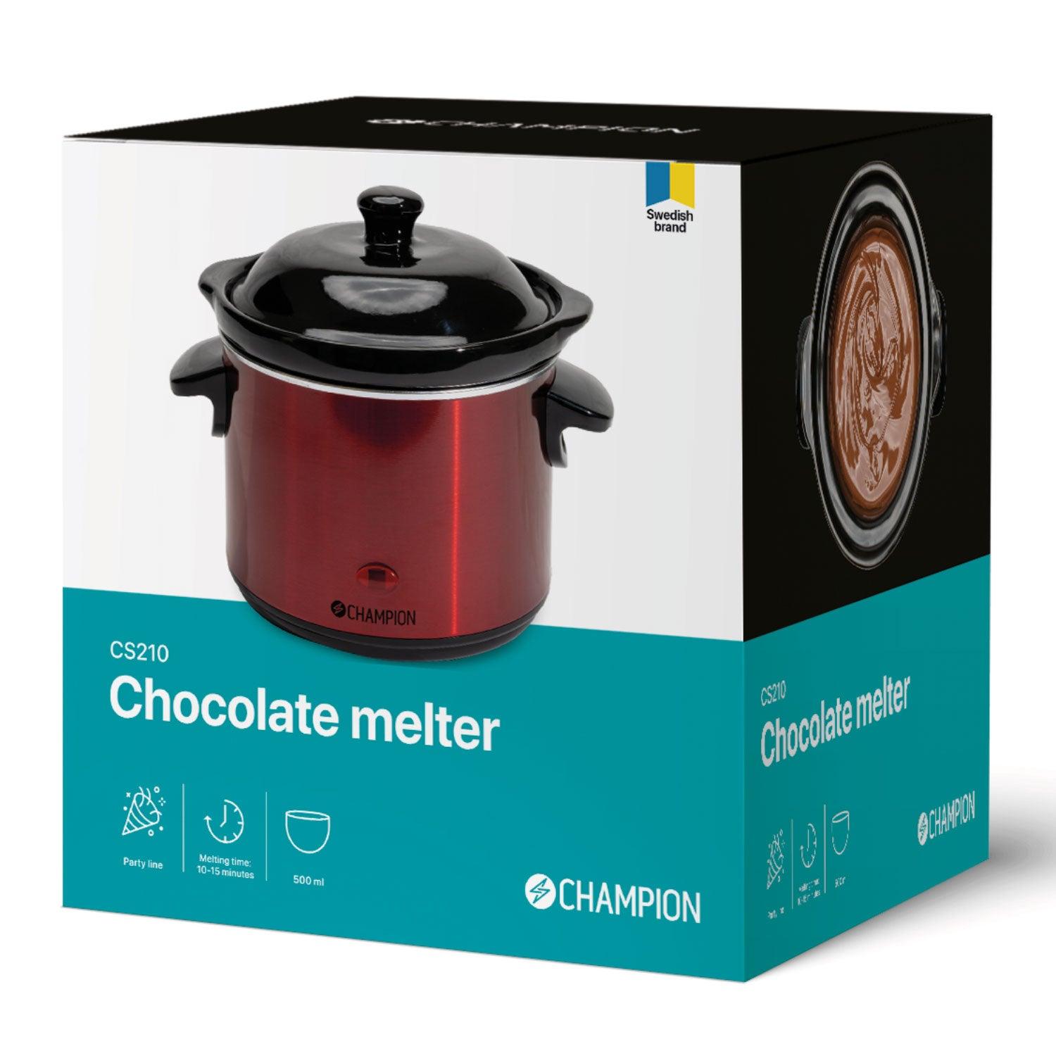 Chokladsmältare 500ml CS210 Röd - masterkitchen.se