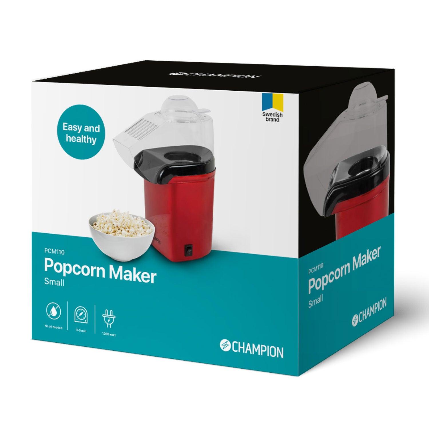 Popcornmaskin Small PCM110 Röd - masterkitchen.se