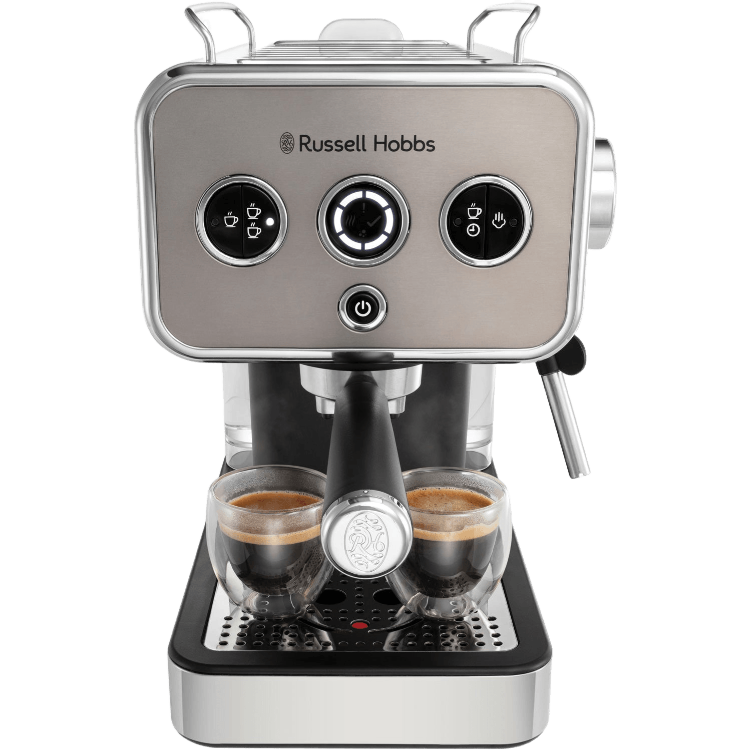 Espressomaskin  Distinctions Espresso Machine Titanium  26452-56 - masterkitchen.se