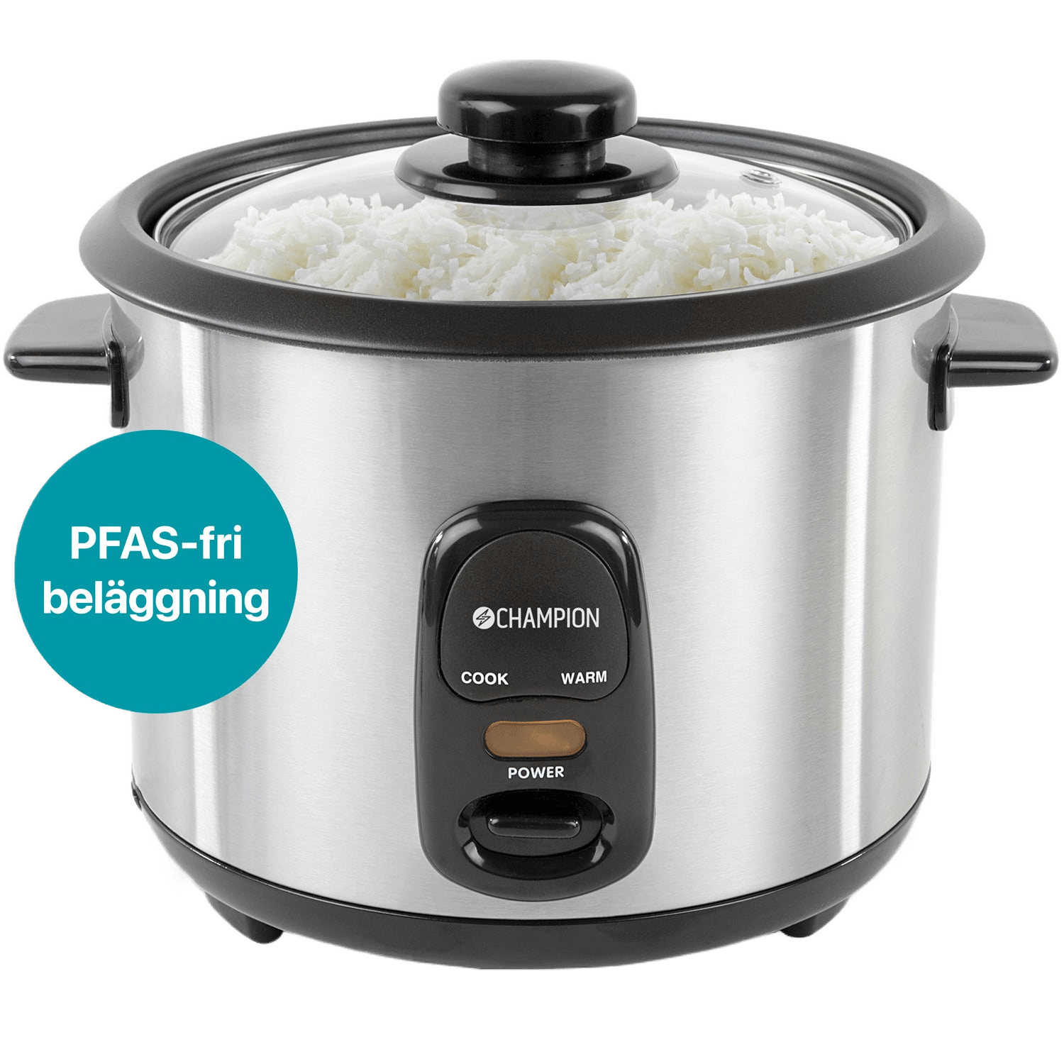 Riskokare Ceramic 1,5L 500W RK500 Rostfri - masterkitchen.se