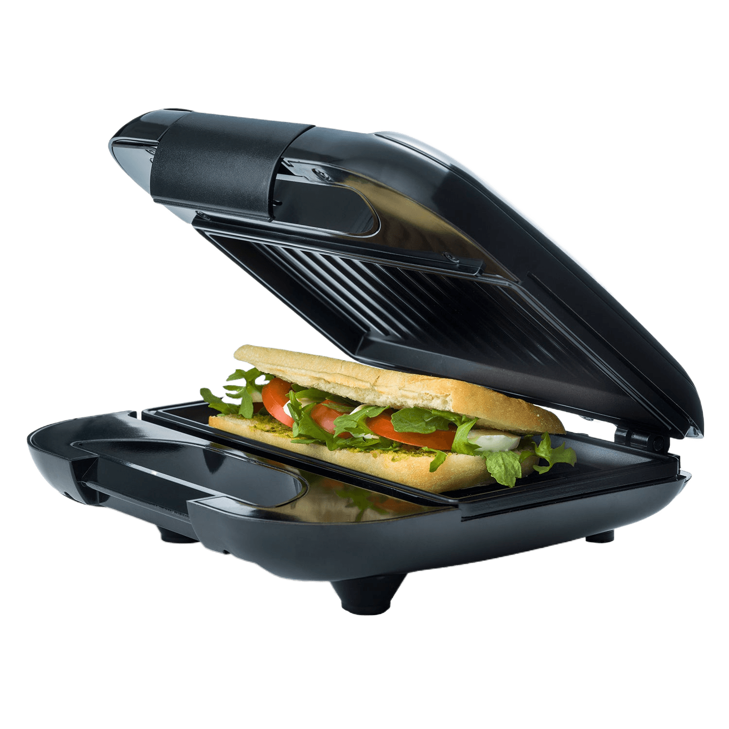 Smörgåsgrill Multi 22x12cm 750W SG110 Svart - masterkitchen.se